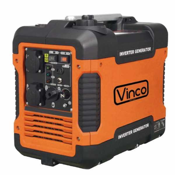 Vinco QL2000i - Generatore di corrente inverter 1,6 kW monofase - Silenziato