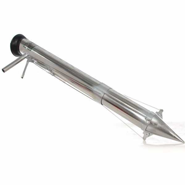 Trapiantatore manuale a spinta GeoTech PM 40 - da orto, con telaio in alluminio GeoTech