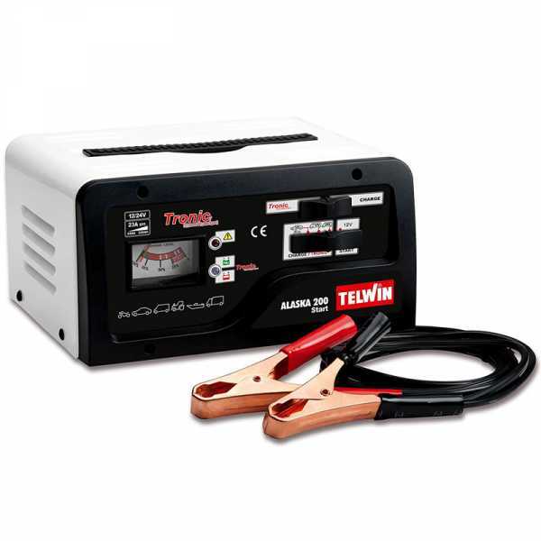 Telwin Alaska 200 Start - Caricabatterie, avviatore e mantenitore - batterie al Piombo 12/24V