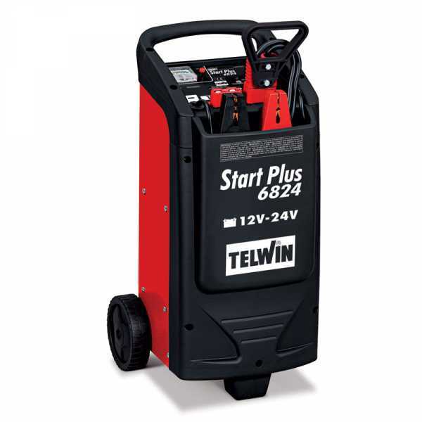 Avviatore a batteria Telwin Start Plus 6824 - batterie 24V e 12V - caricabatterie incluso