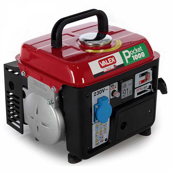 Generatore di corrente catalizzato 0,65 kW monofase Valex Pocket 1000 - motore a miscela Valex