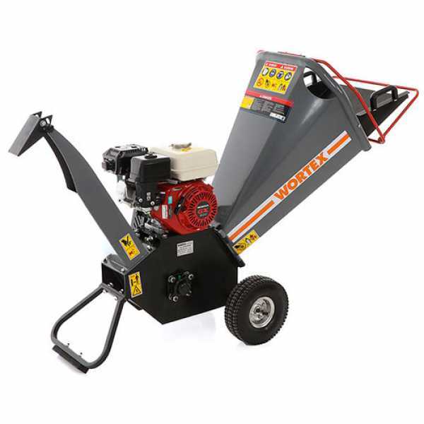 Biotrituratore a scoppio Wortex D200/80H con motore Honda GX 200 - biocippatore Wortex
