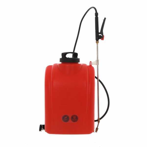 Pompa irroratrice a spalla Ausonia - batteria a Litio 16 litri