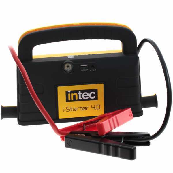 Intec i-Starter 4.0 - Avviatore d'emergenza e caricabatterie - alimentatore 12 V
