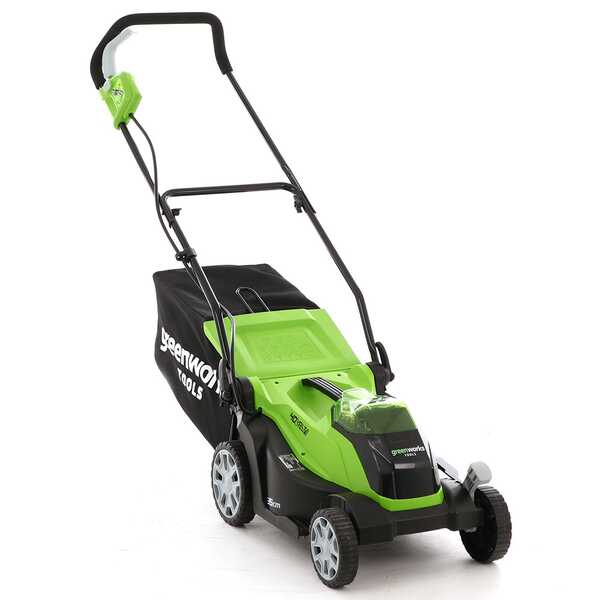 Rasaerba elettrica a batteria Greenworks G40LM35 40V - cm 35 tosaerba - Batteria 4A