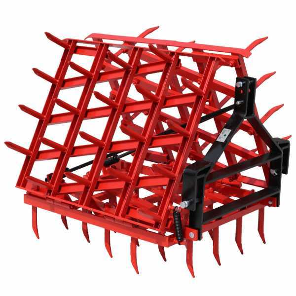 Erpice a denti fissi pesante rinforzato  EPPR60 - Portato / Trainato - 60 Denti- 300cm AgriEuro Premium