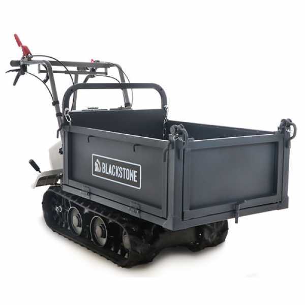 Motocarriola cingolata Blackstone TB 3250 F con sponde a ribalta - Portata 320 kg BlackStone