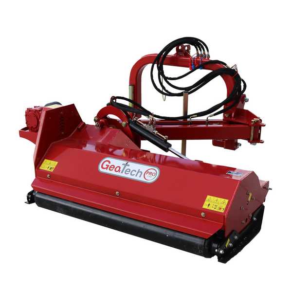 Trincia argini laterale a braccio per trattore serie media-pesante GeoTech-Pro HAMF 140