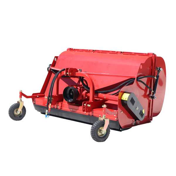  GeoTech Pro CFL120 - Trinciaerba per trattore - Cesto di raccolta - Raccoglitore - Serie media