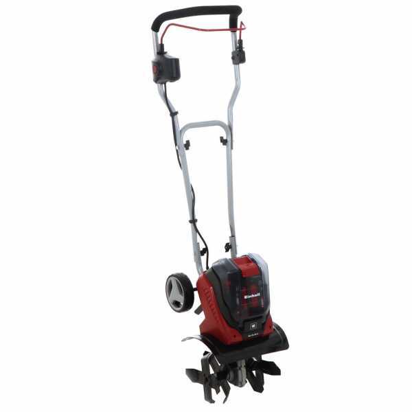 Elettrozappa Einhell GE-CR 30 Li - Motozappa a batteria con ruote - 36V - 2x 18V 3Ah