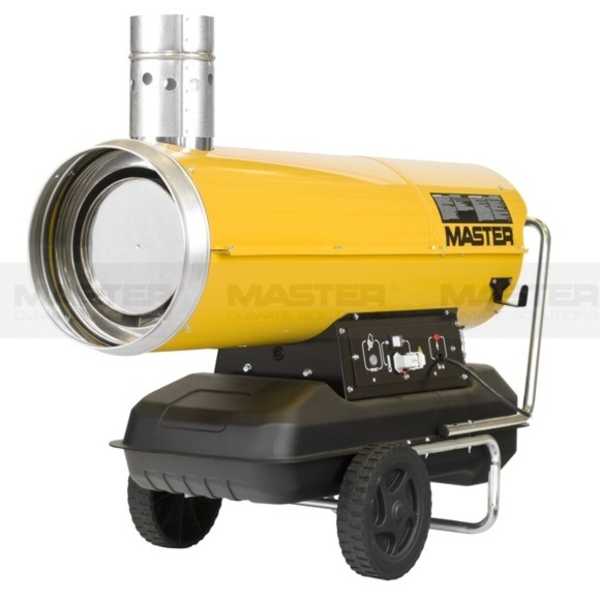 Generatore di aria calda a gasolio a riscaldamento indiretto Master BV Master