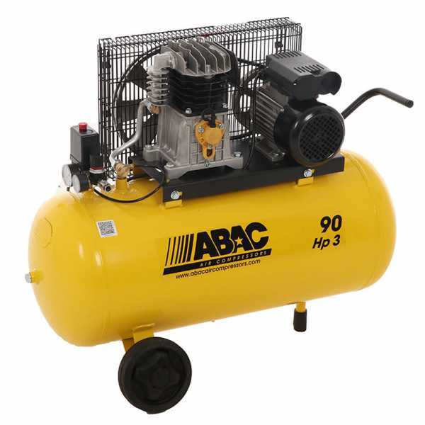 Compressore aria a cinghia ABAC mod. B26B/90 CM3 - 90 lt aria compress ABAC