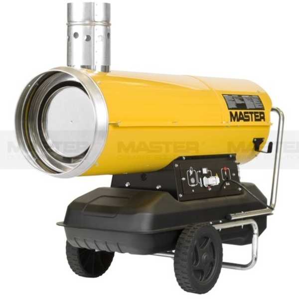 Generatore di aria calda a gasolio a riscaldamento indiretto Master BV 290 E Master