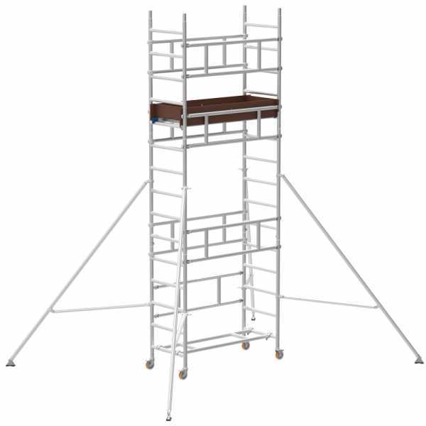 Trabattello professionale in alluminio Marchetti SMART TOWER 75x166 - Modulare - Max 5.16 m
