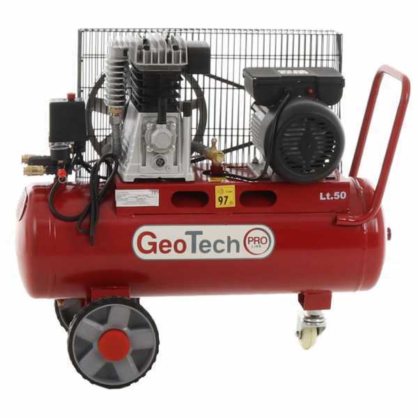 Compressore aria elettrico a cinghia Geotech-Pro BACP50-8-2 motore 2 HP - 50 litri - potenza 8 bar GeoTech-Pro