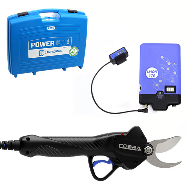 Campagnola Cobra Pro - Forbici elettriche da potatura - 50.4V 3.5Ah - Power Kit 170 LI-ION - 3,5 ah Campagnola