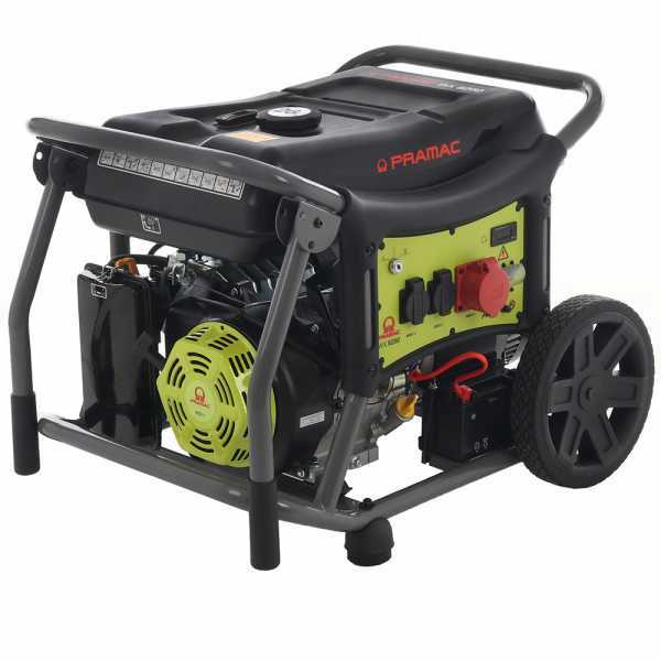 Generatore trifase Pramac WX 6250 ES a benzina - Carrellato - Potenza  Pramac