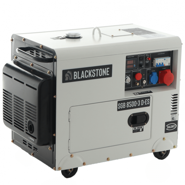 Blackstone SGB 8500-3 D-ES - Generatore di corrente diesel trifase - Potenza nominale 6.0 kW