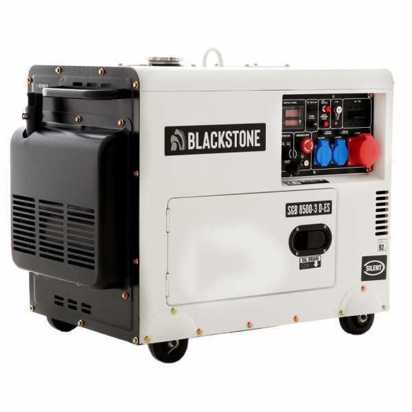 Generatore di corrente diesel trifase Blackstone SGB 8500-3 D-ES - Potenza nominale 6.0 kW BlackStone