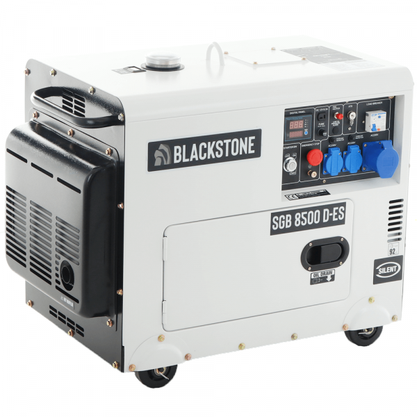 Blackstone SGB 8500 D-ES - Generatore di corrente diesel monofase - Potenza nominale 6.0 kW