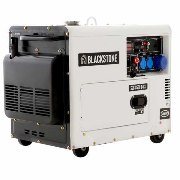 Generatore di corrente diesel monofase Blackstone SGB 8500 D-ES - Potenza nominale 6.0 kW