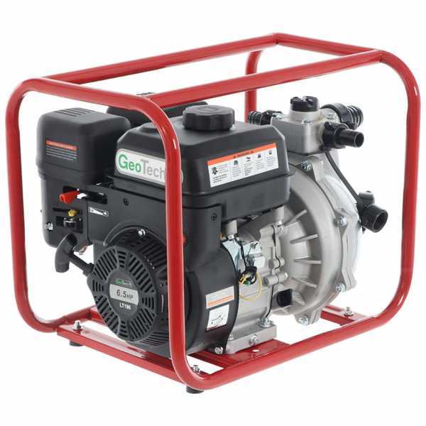 Motopompa a scoppio GeoTech LHP 40 EVO raccordi da 38 mm - 1.5 pollici GeoTech