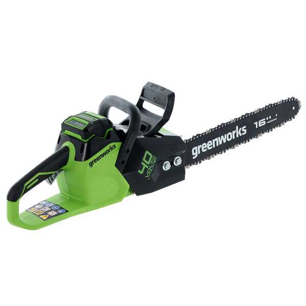 Elettrosega Greenworks GD40CS18 40V - Barra 40 cm - Batteria 4.0A in Offerta