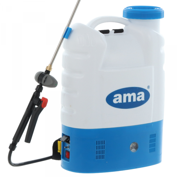Pompa irroratrice a spalla a batteria AMA - a zaino elettrica 12 V - 16 litri - max 4 bar Ama