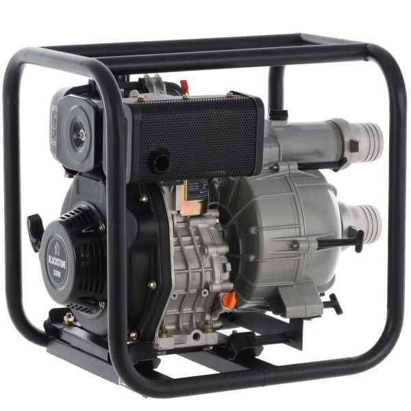 Motopompa diesel BlackStone BD-T 8000 per acque nere sporche con raccordi 80 mm - Euro 5 BlackStone