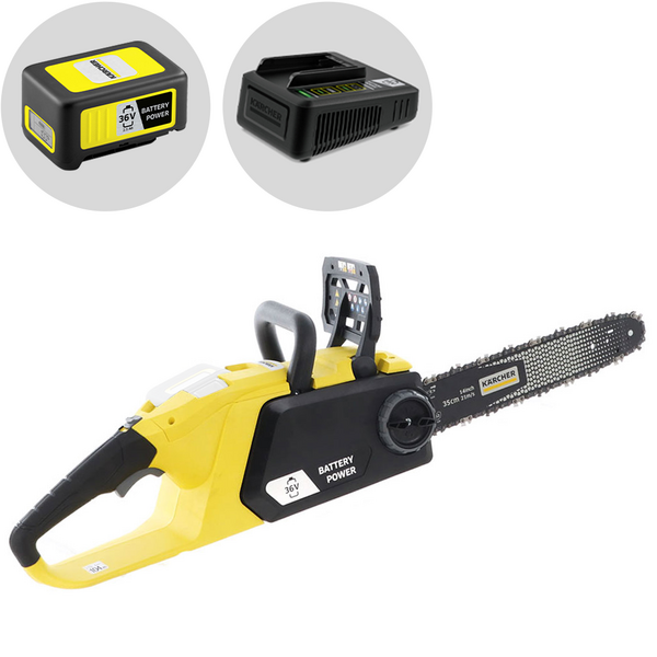 Karcher CNS 36-35 - Elettrosega a batteria 36V 2.5 Ah - Lama da 35cm Karcher