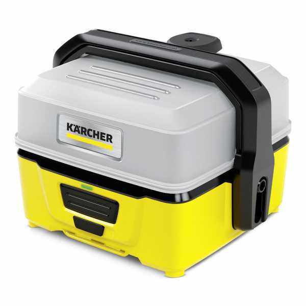 Karcher OC3 - Idropulitrice ad acqua fredda portatile - batteria al litio  - serbatoio estraibile 4 litri in Offerta
