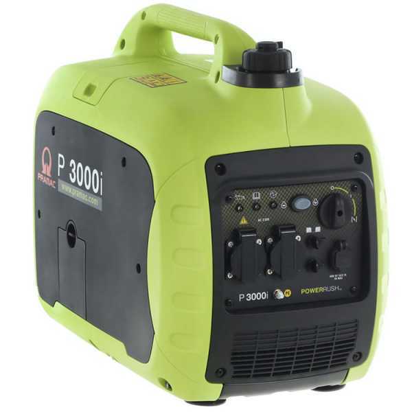 Pramac P3000I - Generatore di corrente ad inverter 2,3 kW monofase sil Pramac