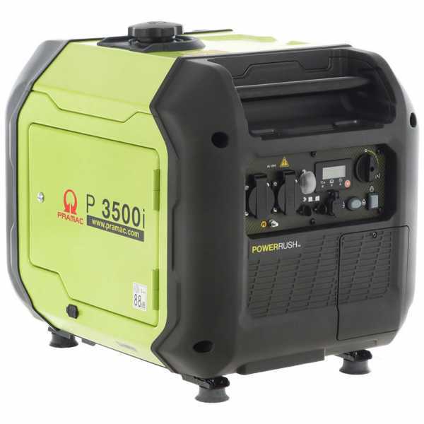 Pramac P3500I - Generatore di corrente inverter a benzina silenziato 3.3 kW - Continua 3 kW monofase