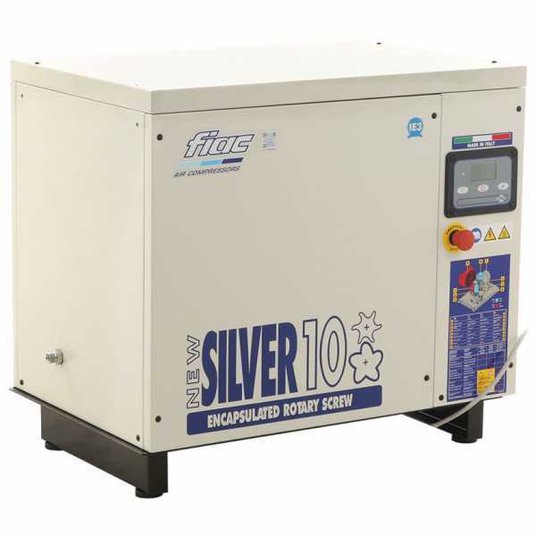 Compressore rotativo a vite Fiac NEW SILVER 10 - Pressione max 10 bar FIAC