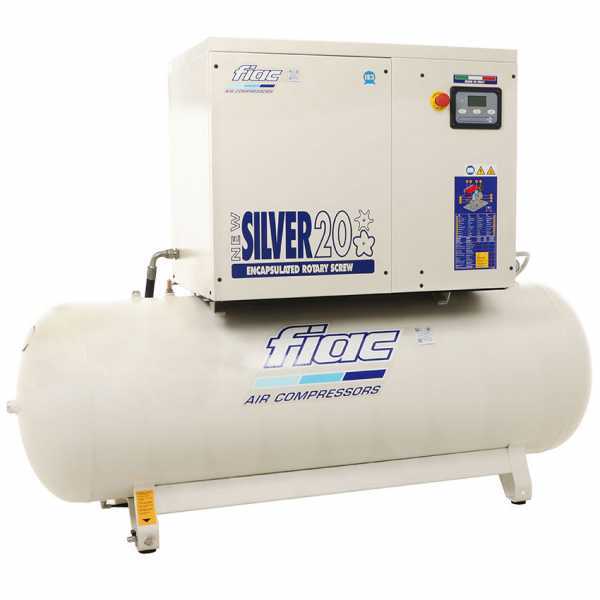Compressore rotativo a vite Fiac NEW SILVER 20/500 - Pressione max 10 bar