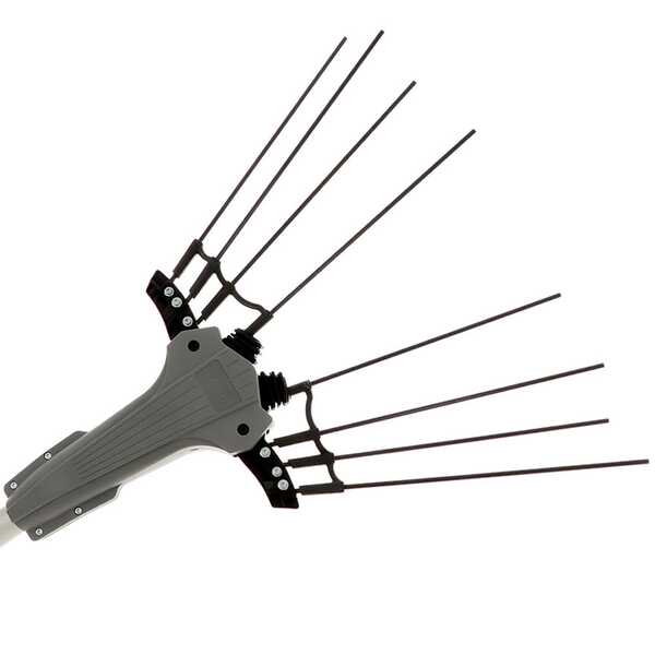 Volpi Olytech Mondial 845SP - Abbacchiatore elettrico a batteria - Asta in alluminio - 240cm