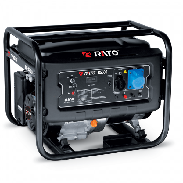 Rato R5500 AVR - Generatore di corrente 5,5 Kw - Monofase