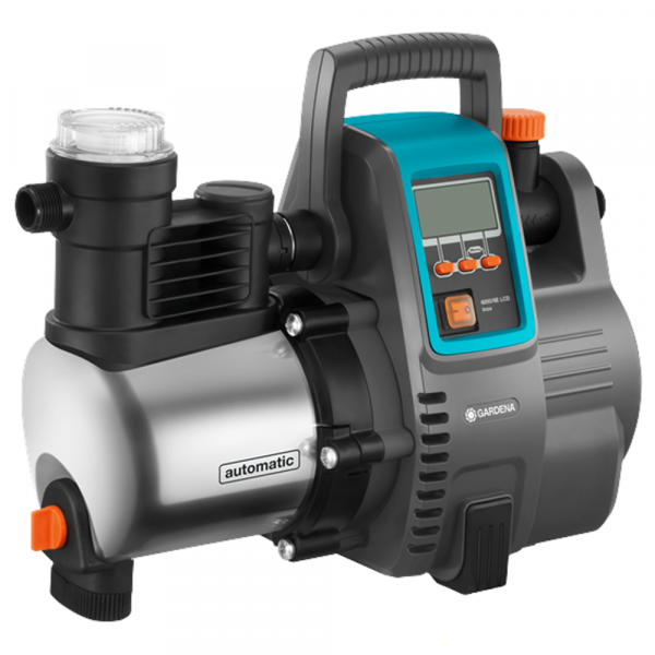 Pompa elettrica Gardena automatica 6000/6E LCD Inox - 1300W