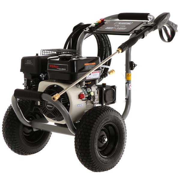 BlackStone B-PW 11/230 - Idropulitrice a scoppio - 228 bar - 678 l/h - Motore DH225 - con pompa Annovi & Reverberi