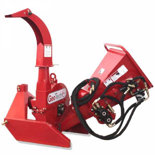 OUTLET-CON PICCOLI DIFETTI ESTETICI-Biotrituratore a trattore GeoTech Pro TCP 100-HSF, biocippatore cippatore cippatrice GeoTech-Pro