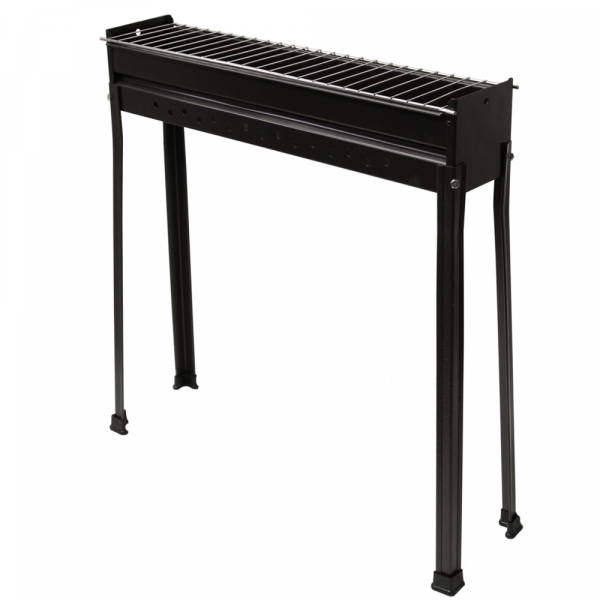 Mille BBQ-60 Classic - Griglia per arrosticini a carbone - 60x15cm