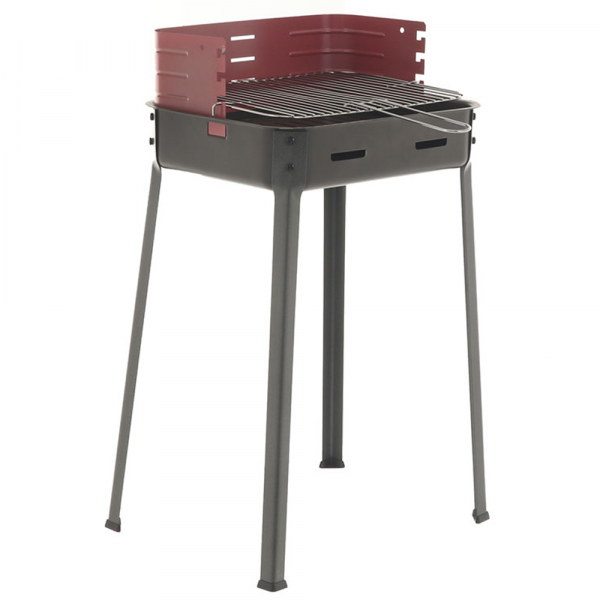 Mille Flavia s/r 41 - Barbecue in ferro artigianale a carbone - 41x29,5cm