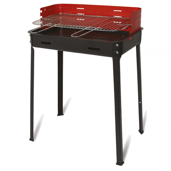 Mille Flavia s/r 55 - Barbecue in ferro artigianale a carbone - 55,5x29,5cm