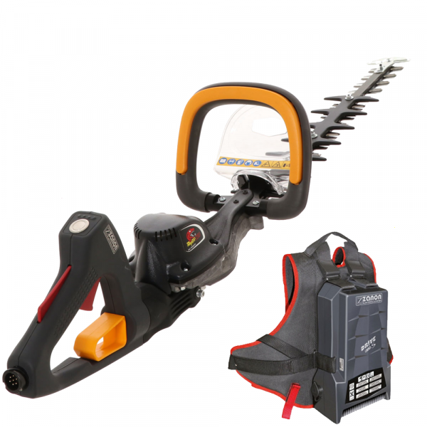 Tagliasiepi a batteria Zanon Raptor 600 - lama da 60 cm - 50.4V  15.9 Ah in Offerta