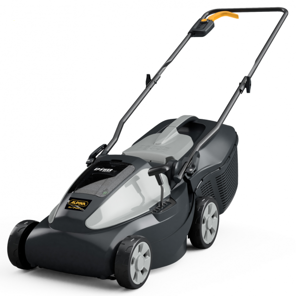 Rasaerba elettrico a batteria Alpina AL1 3420 Li - tosaerba con cesto di raccolta