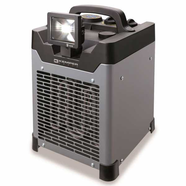 Generatore aria calda elettrico Kemper 65330EL C/LED - riscaldatore portatile 3,3 kW - monofase 230V Kemper