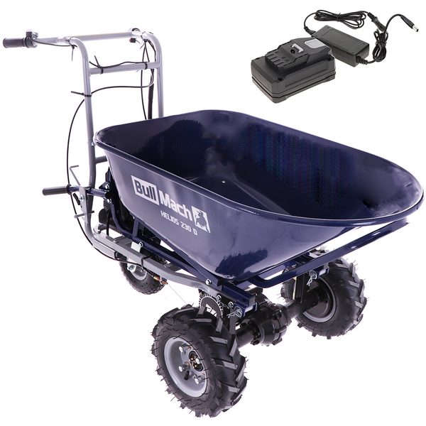 BullMach Helios 230 D - Carriola elettrica con doppia batteria 48V 2Ah