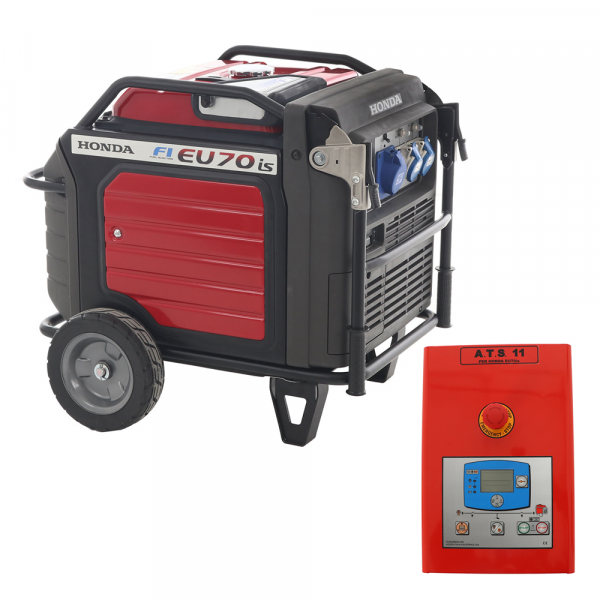 Honda EU70is - Generatore di corrente inverter 5,5 kW monofase - Quadr Honda