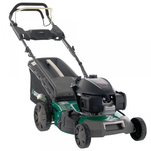 GreenBay GB-LM 46 SH - Rasaerba trazionato - 4 in 1 - Motore Honda GCVx145