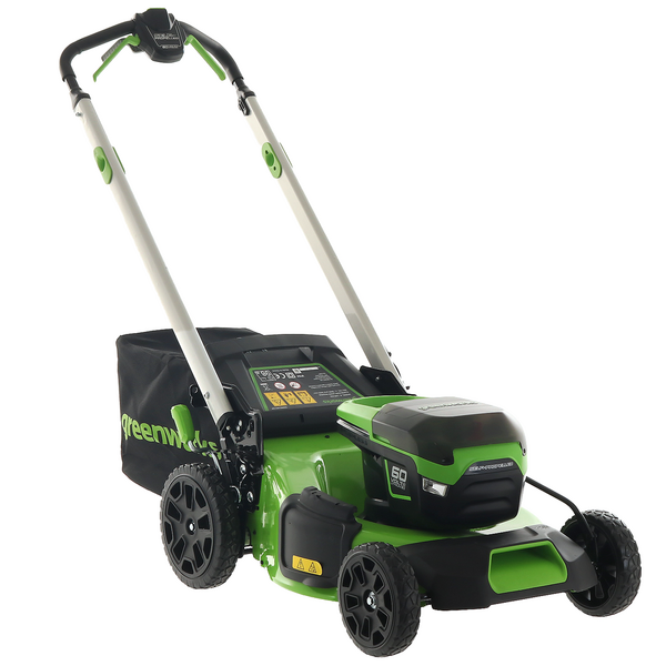 Tagliaerba semovente a batteria Greenworks GD60LM51SP - 60V/4Ah - 4in1 - BATTERIA e CARICABATTERIA INCLUSI
